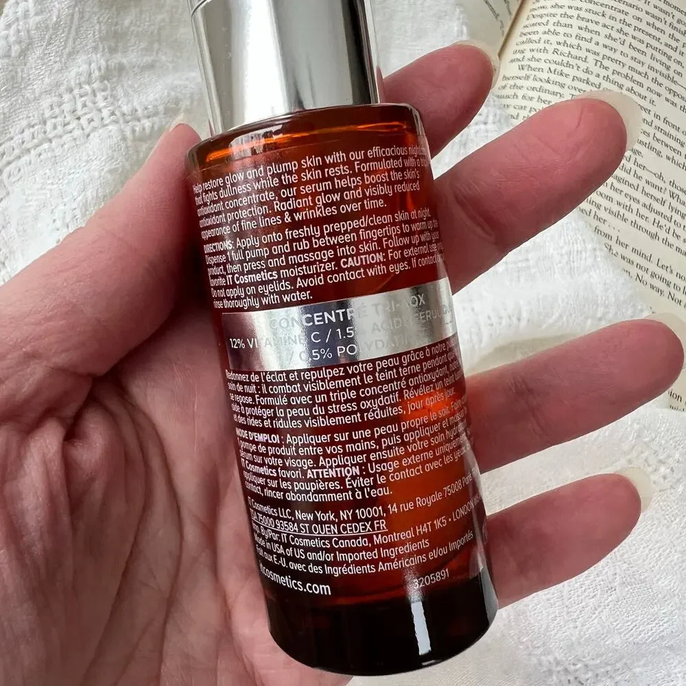 NEW IT Confidence in Your Beauty Sleep Triple‎ Antioxidant Brightening Serum